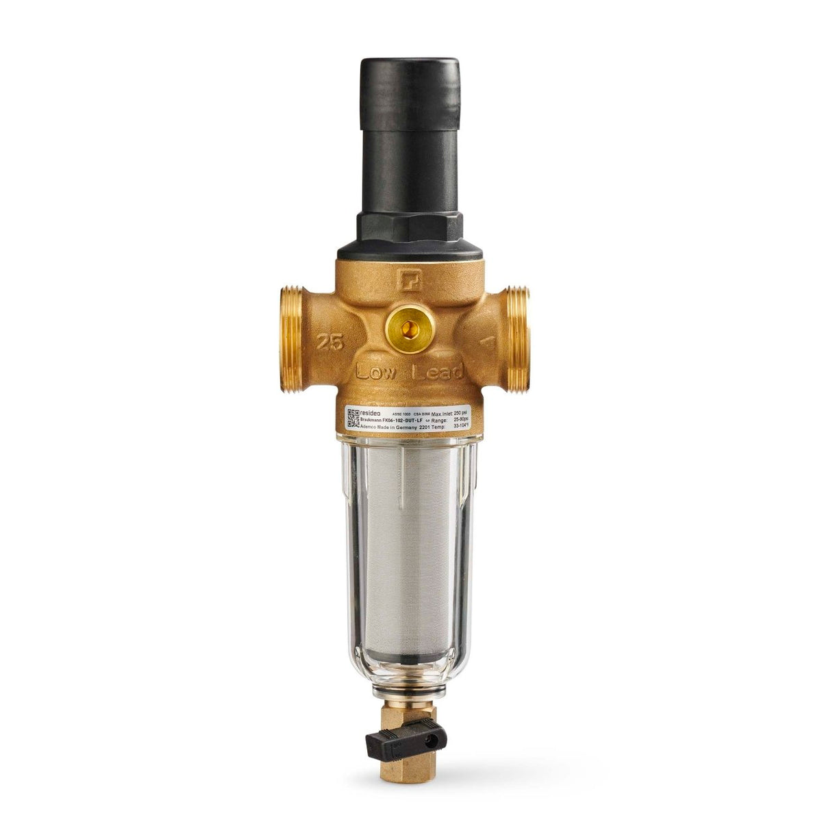 Resideo FK06-103-DUT-LF FK06 DialSet Lead Free Pressure Reducing Valve, 1-1/4 in, DUT