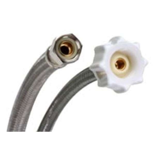 1/2" x 7/8" x 16" FIP x Ballcock - Toilet Supply - No-Burst SS