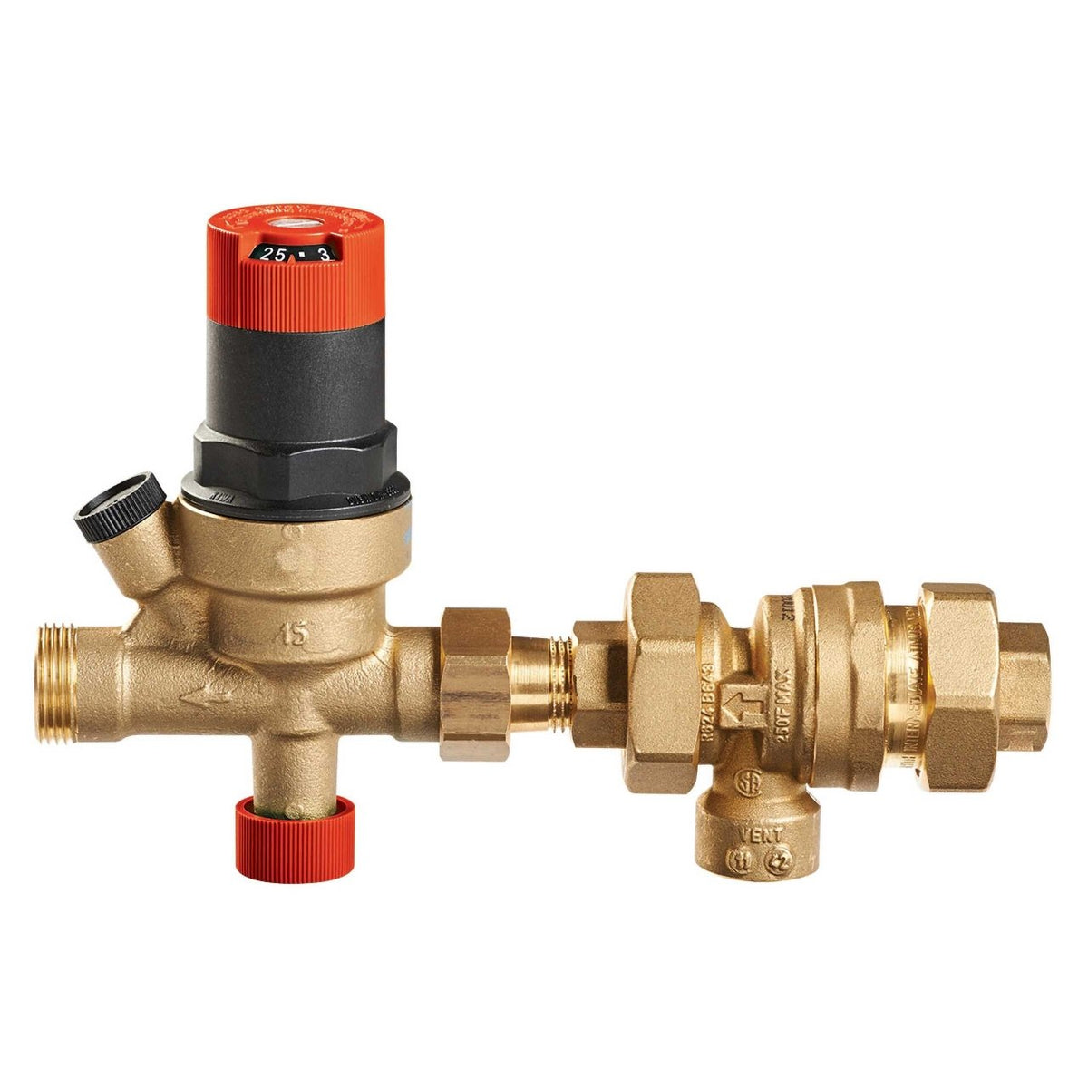 Resideo FM911/U 1/2 in Boiler Fill Valve and Backflow Preventer Combo Assembly