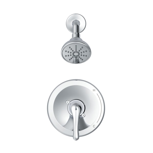 Maxwell 1H Shower Only Trim Kit & Treysta Cartridge 1.75gpm Chrome