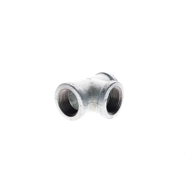 3/4" x 3/4" x 1/2" - Galvanized Tee