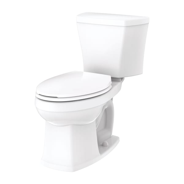 Avalanche 1.28//1.6gpf Elongated Bowl White