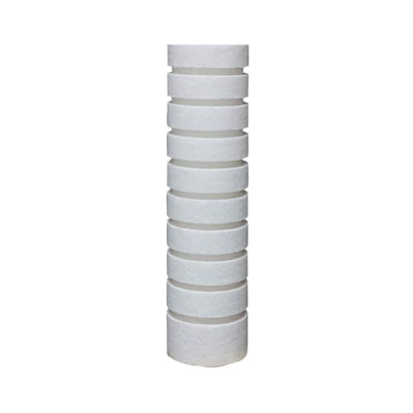 2-1/2" x 20" - 5 Micron - Grooved Poly-Bonded Sediment Cartridge
