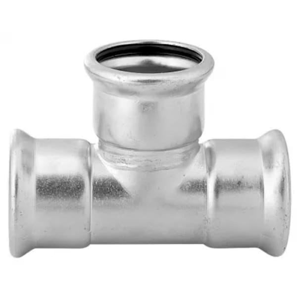 1-1/2" Tee - 316 Stainless Steel - Press
