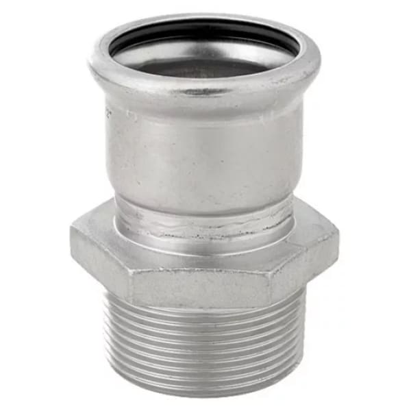2x1-1/2" Male Adapter - 316 Stainless Steel - Press