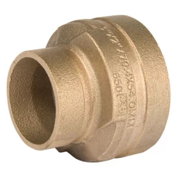 4" x 2" Coupling (Reducing) - Copper - GR