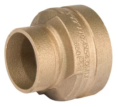 Gruvlok 6" x 4" Coupling (Reducing) - Copper - GR x GR