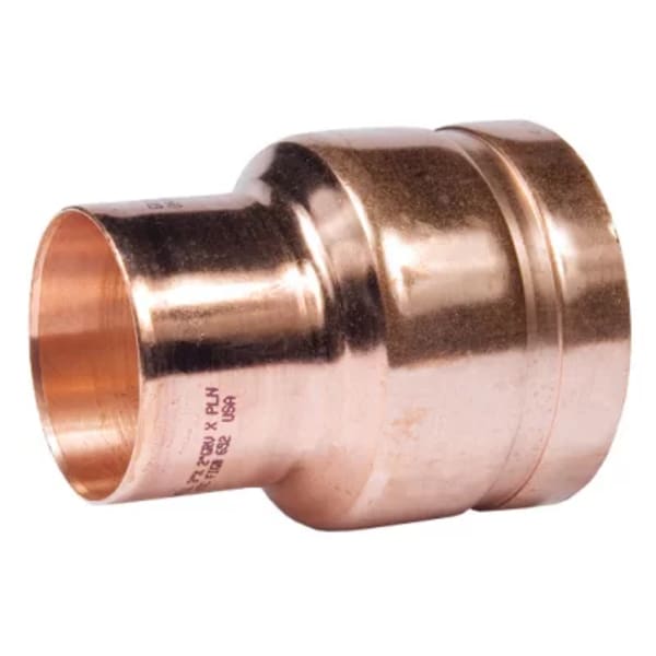 2" x 1" Fitting Reducer - Copper - GR x SWT