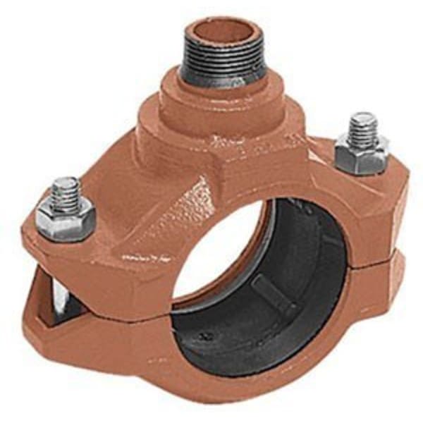6" x 1" Coupling (Outlet) - Painted - FPT (EPDM (Green))