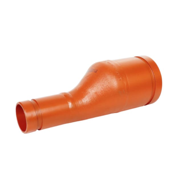 4" x 3" Eccentric Reducer - Painted - GR x GR