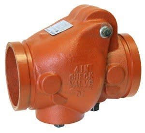 Gruvlok GVLF-7811-400 4" Check Valve - GR x GR