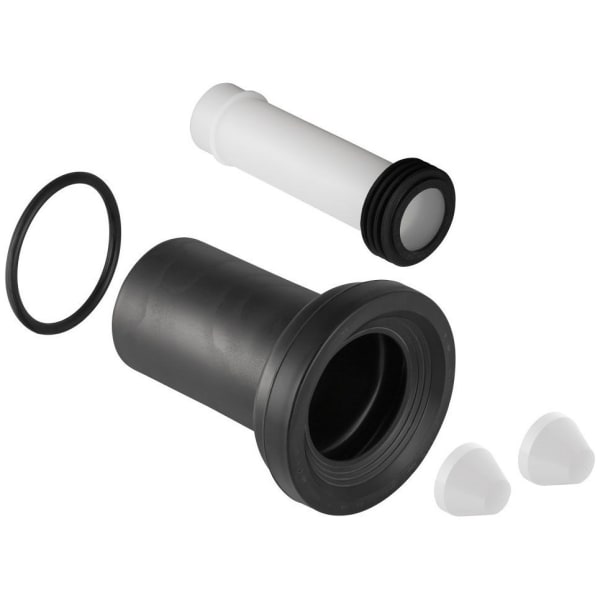Geberit - Alpine White, HDPE, Connector Set for Wall Hung Toilet Carrier
