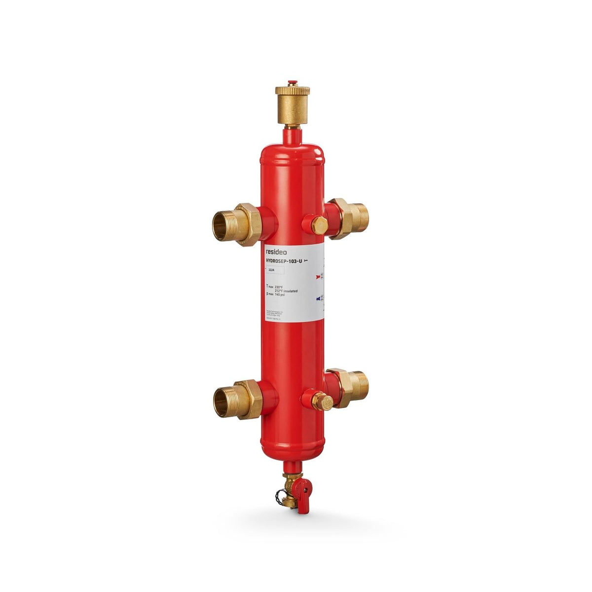 Resideo HS-NPT-102/U Hydraulic Separator NPT Kit, 1 in