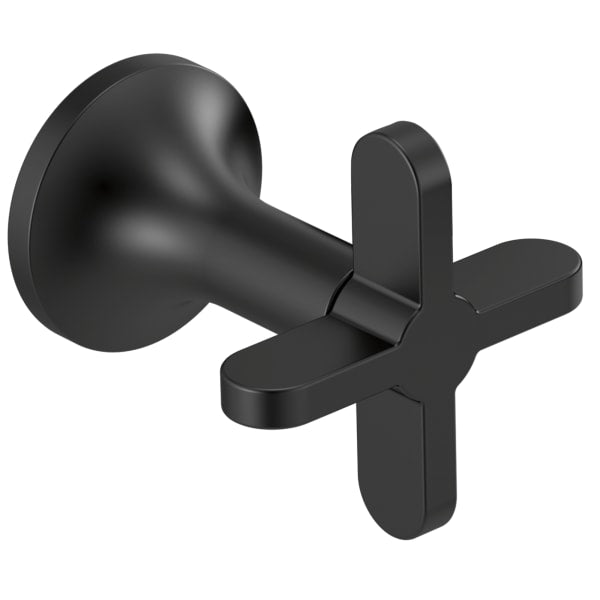 Jason Wu for Brizo™ Wall Mount Tub Filler Cross Handles Matte Black
