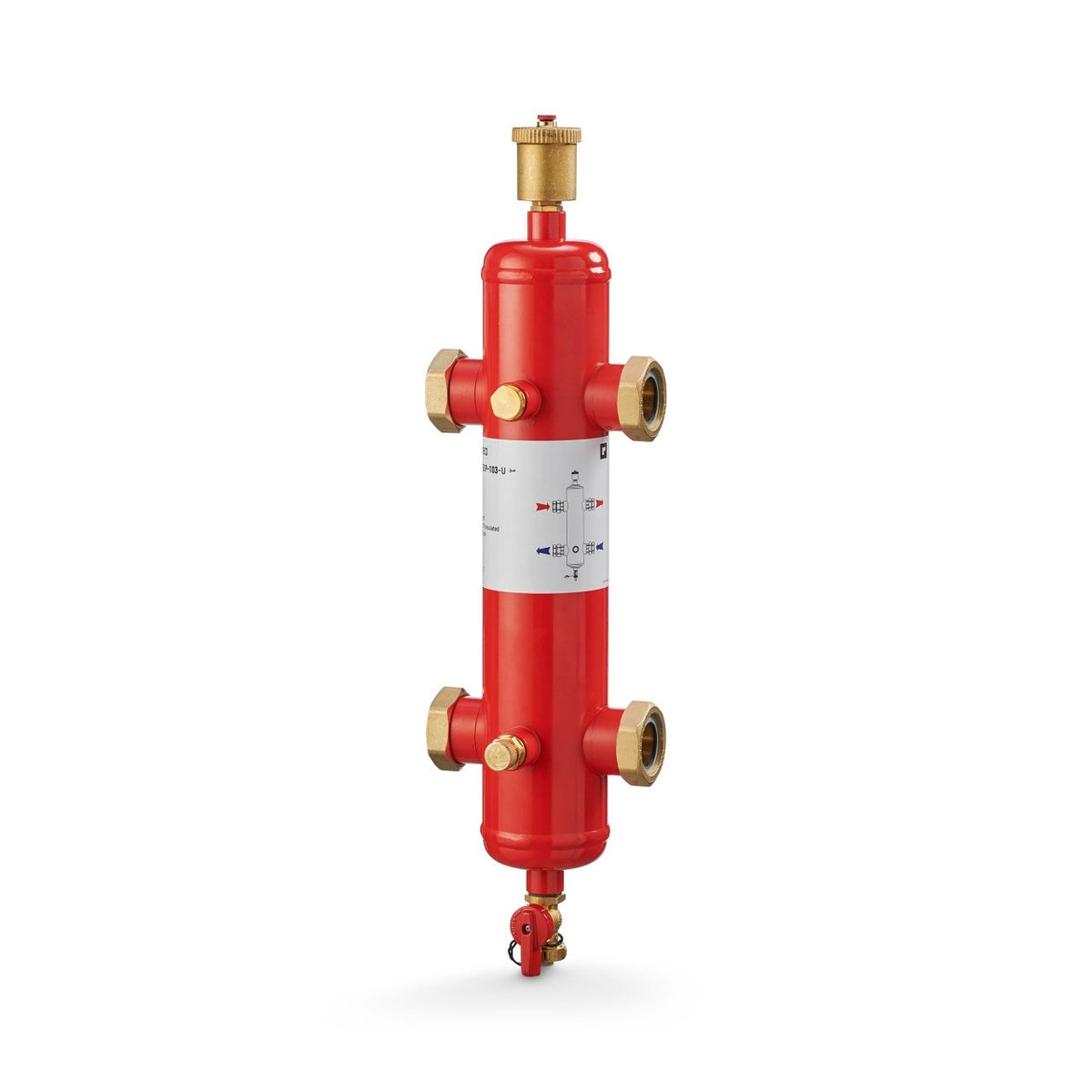 Resideo HYDROSEP-105-U/U Hydraulic Separator, Union, 2 in