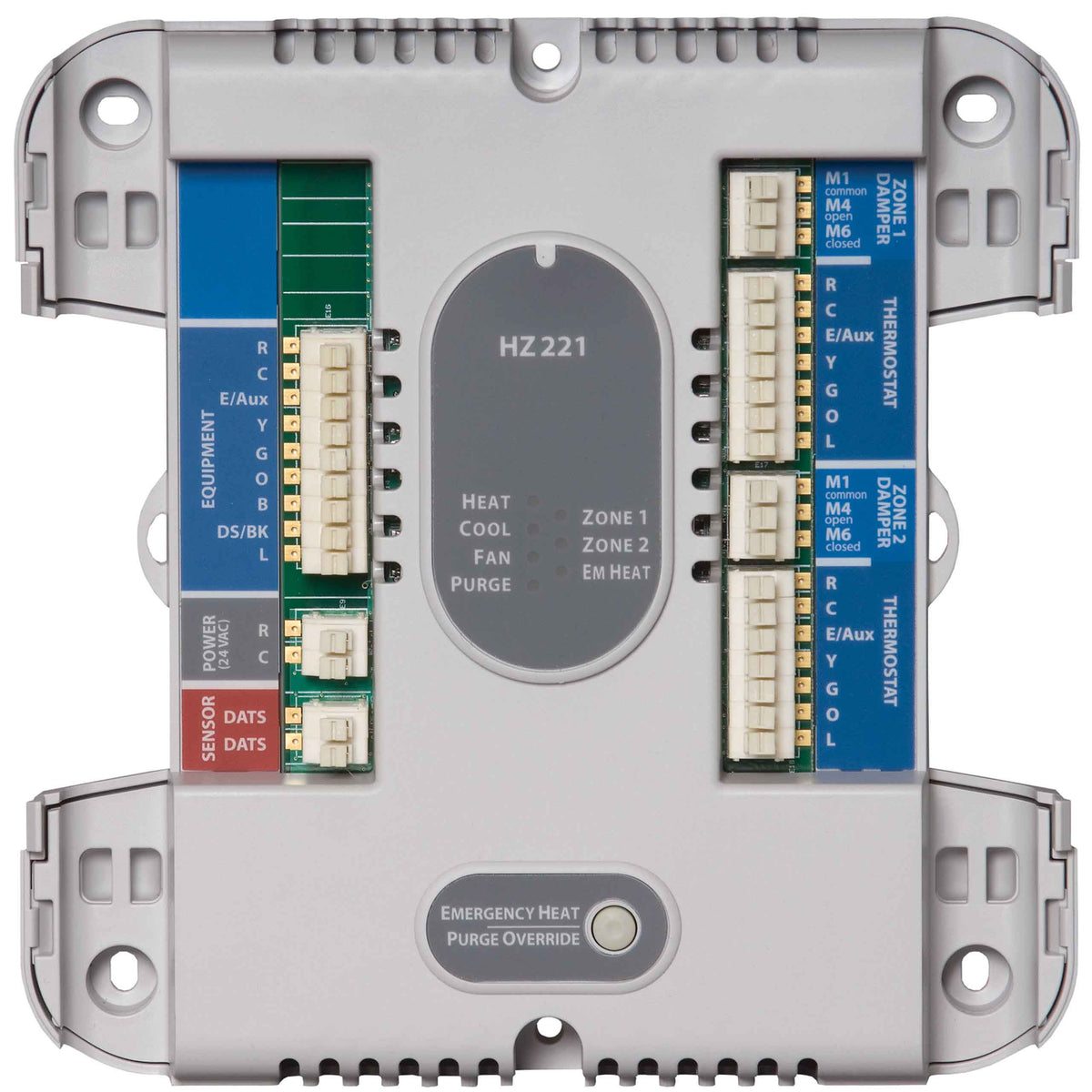 Honeywell Home HZ221K/U TrueZONE HZ221 Zone Panel Kit with Discharge Air Sensor and Transformer