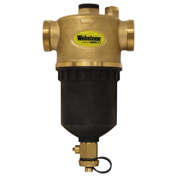 1-1/2" G-Thread Magnetic Boiler Filter with Air Vent Requires G-Union Fittings