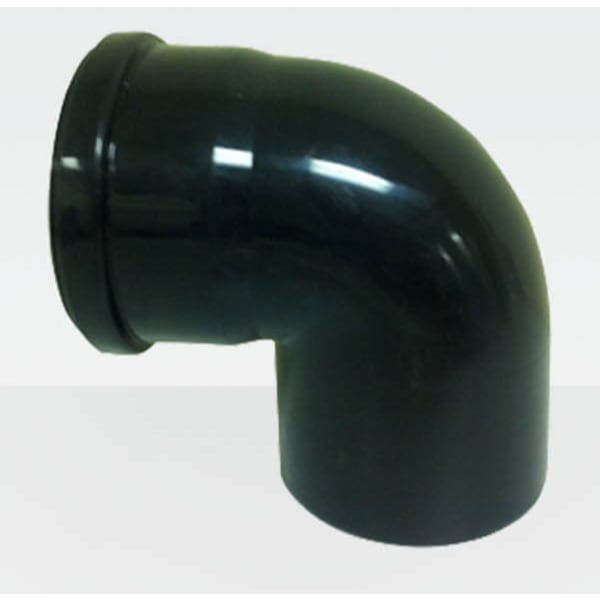 4'' - 87 Degree Elbow Short Radius PolyPro UV Black
