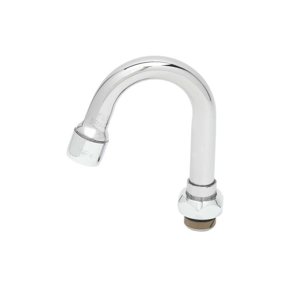 Swivel Gooseneck, 2-13/16" Spread, 4-3/4" Height, 2-1/2" Clearance