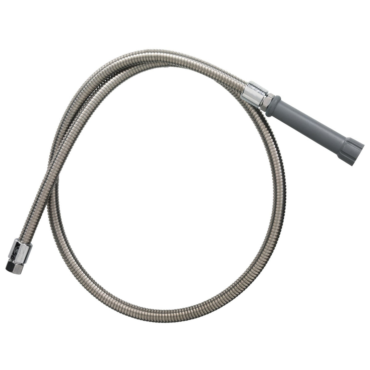 T&S Brass & Bronze Works B-0068-H 68" Flexible Stainless Steel Hose (Gray Handle)
