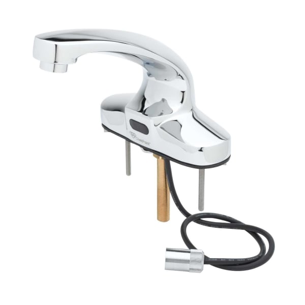 ChekPoint Sensor Faucet, Deck Mount, 4" Centerset, AC/DC Control Module, 2.2 GPM / 8.3 LPM VR Aerator