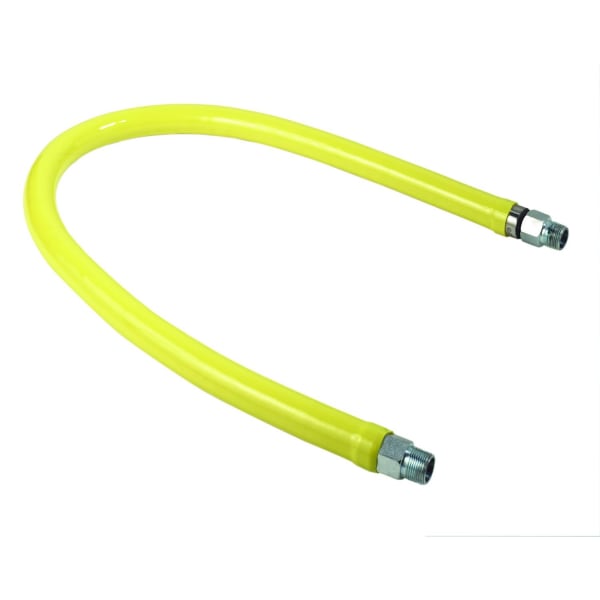 Gas Hose, Free Spin Fittings, 3/4" NPT, 36" Long