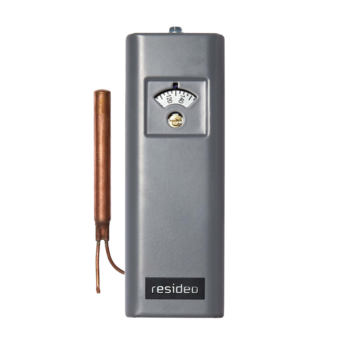 Resideo L4006A1959/U Aquastat, 40–180°F Adjustable, 2°F Fixed Differential, Less Well