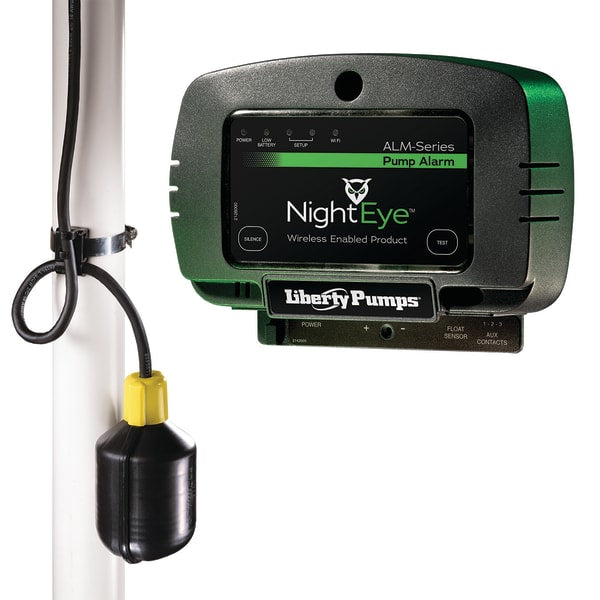 Alarm, NightEye® wireless enabled indoor, wide angle float, 115V, 20' cord