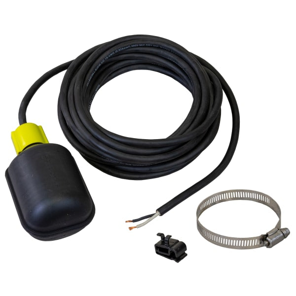 Pilot duty float switch, 20' cord length