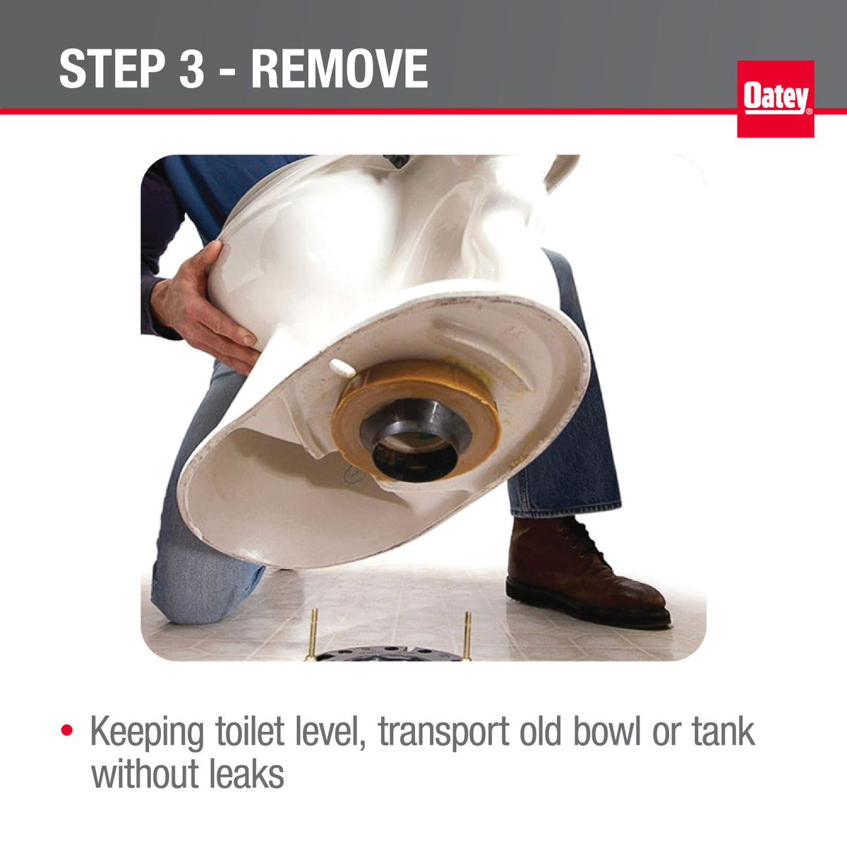 Oatey® 0.6 oz. Liquilock Gel for Toilet Removal - 50 Pack