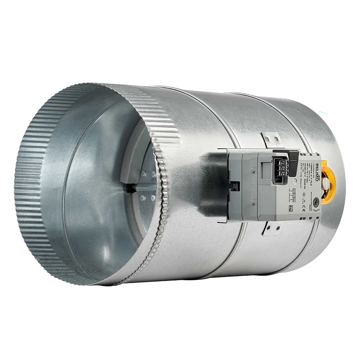 Honeywell Home MARD12/U Modulating Automatic Round Damper, 12 in