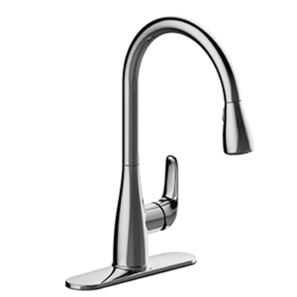 LV-151SSSingle Handle Pulldown Kitchen Faucet - Stainless Steel