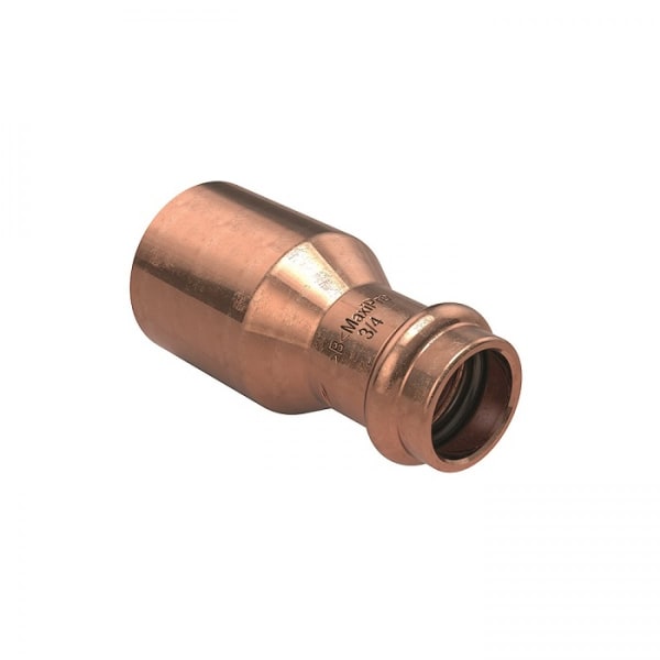 7/8" x 1/2" ACR Press Fitting - Fitting Reducer