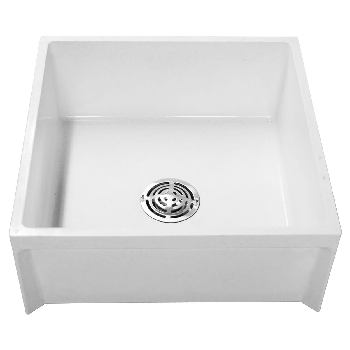 Fiat Products 24" x 24" x 10" Molded Stone Mop Basin