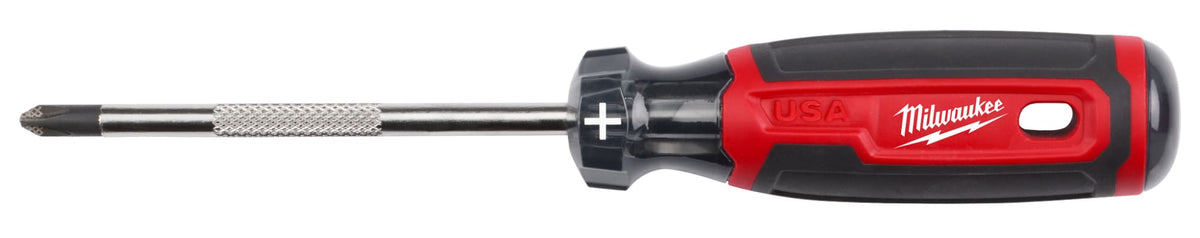 Milwaukee Tools 2 Piece Cushion Grip Screwdriver Set (USA)
