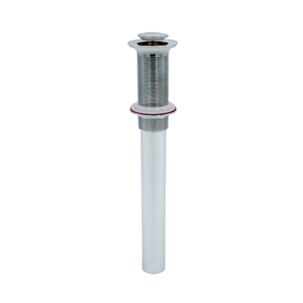 EZ-CLICK™ Soft Touch Round Lavatory Drain - without Overflow - Polished Chrome