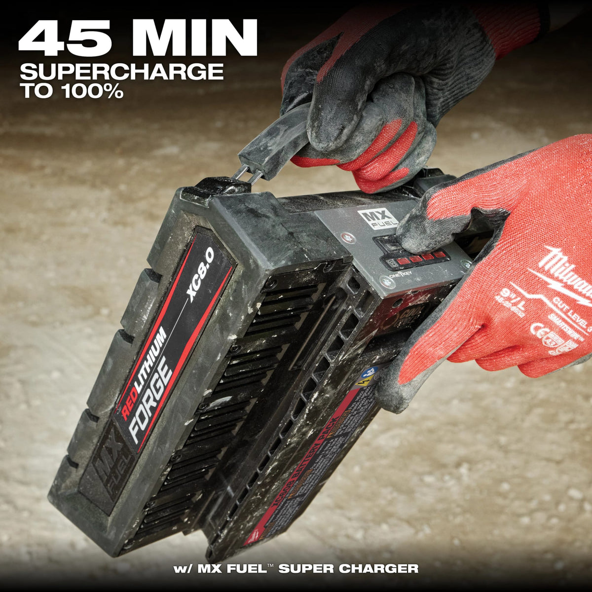 Milwaukee Tools MX FUEL™ REDLITHIUM™ FORGE™ XC8.0 Battery Pack