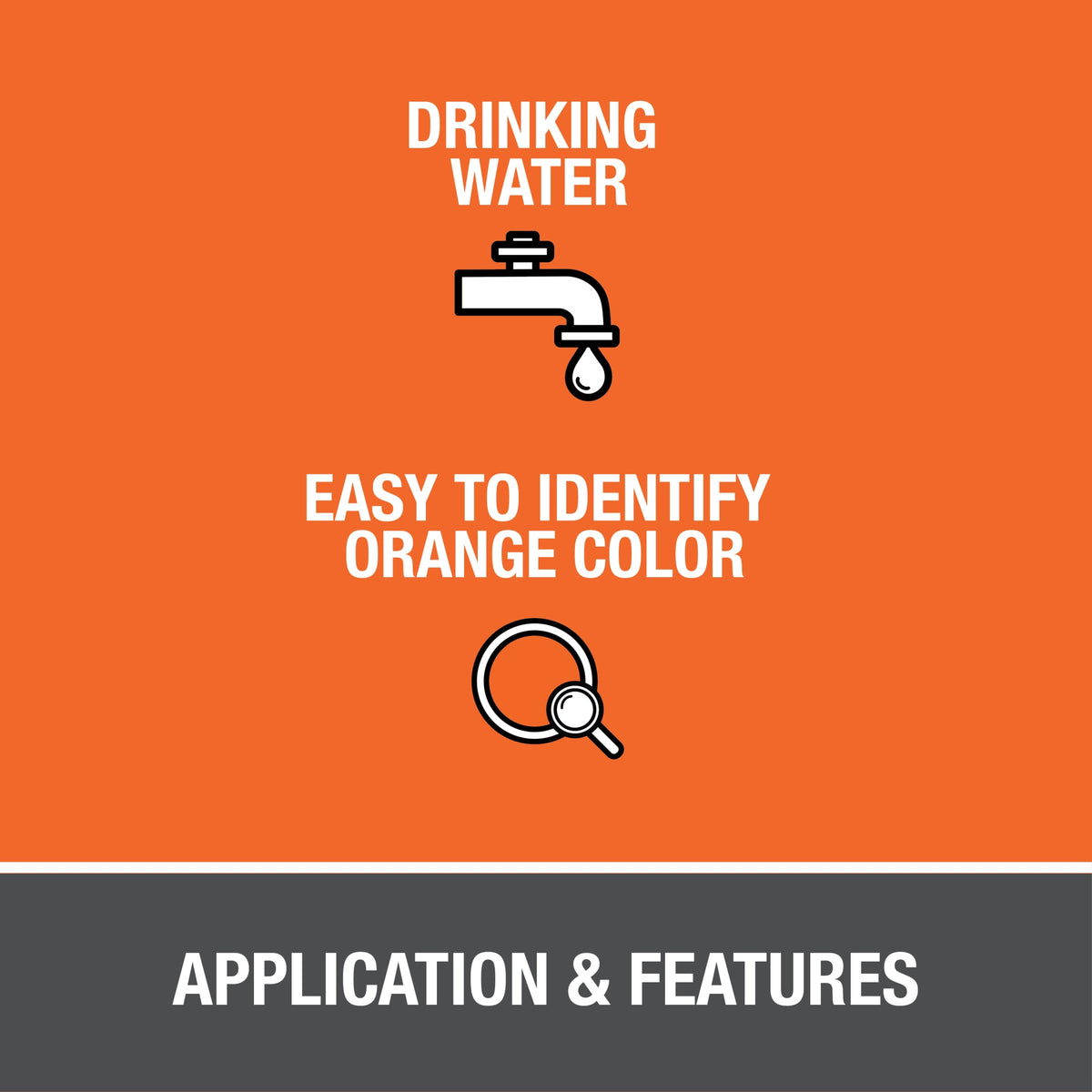 Oatey® Gallon CPVC Medium Body Orange Cement
