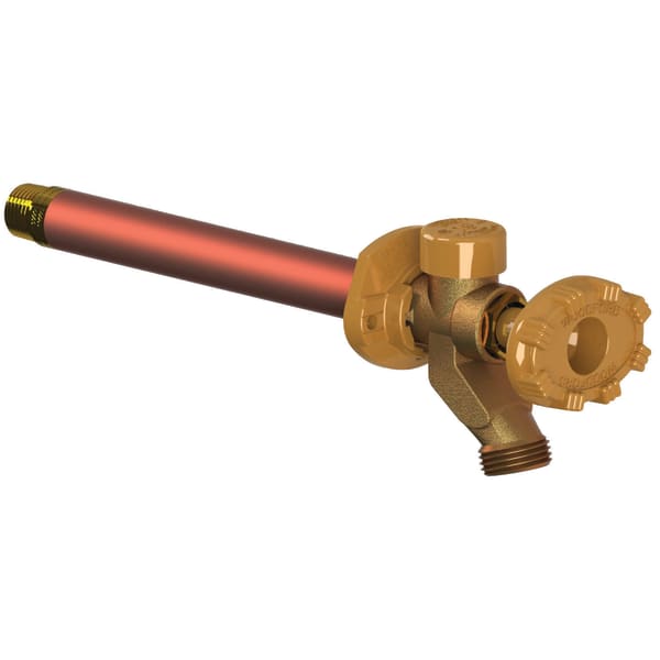 Model 19 - Freezeless Hydrants Crimp Pex, 1/2" Connection, Wall Depth - 12"