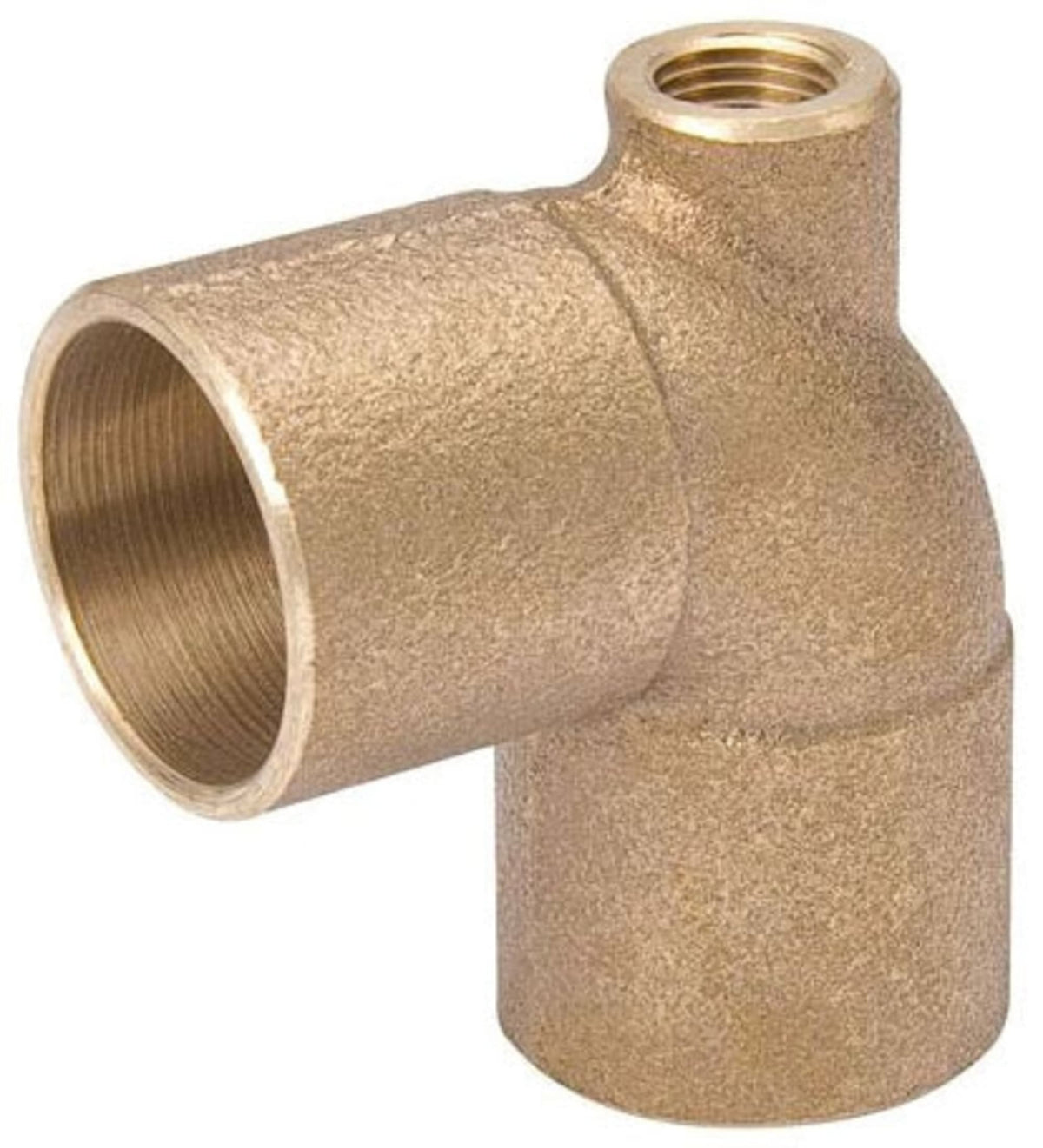 Mueller Streamline 1" x 1/8" x 1" Copper Sweat Fittings - Baseboard Tee C x FPT x C