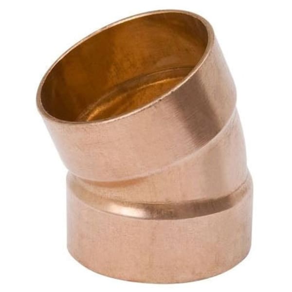 Mueller Streamline A 07098 2" Copper Fittings - DWV - 22-1/2 Degree Elbow C x C