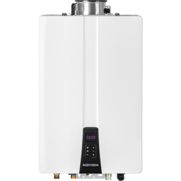 Navien NHW-AE 199,000 BTU Compact tankless water heaters, Indoor Installation, Built-in recirculation pump & buffer tank - Natural Gas