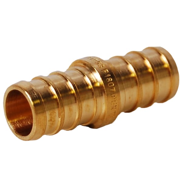 3/4" PEX Coupling (Crimp(F1807)) - Brass