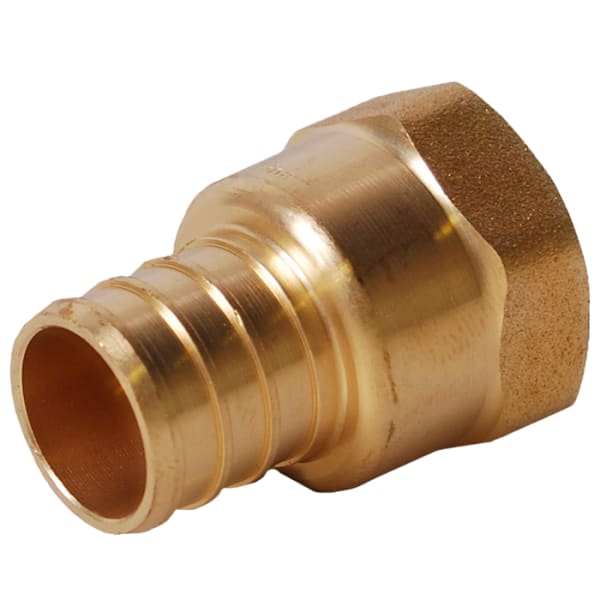 1" PEX Female Adapter (Crimp(F1807) x FIP) - Brass