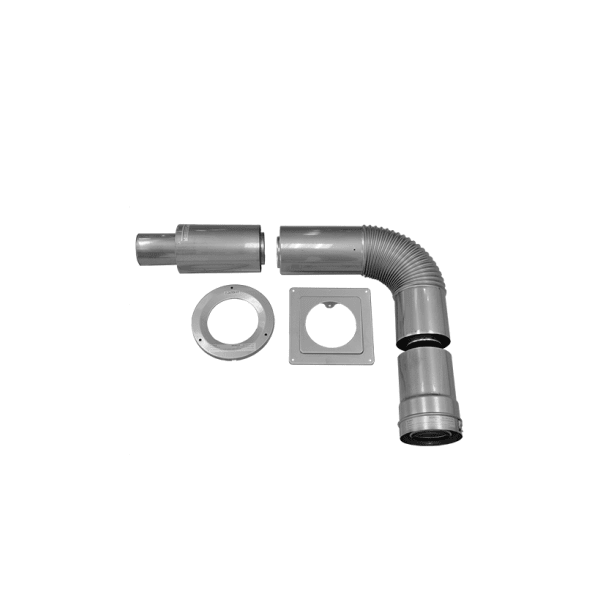 3/5 Wall Vent Kit Female Conn Concentric