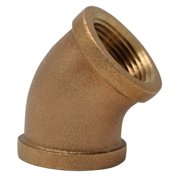1-1/2" - Brass Elbow - 45°
