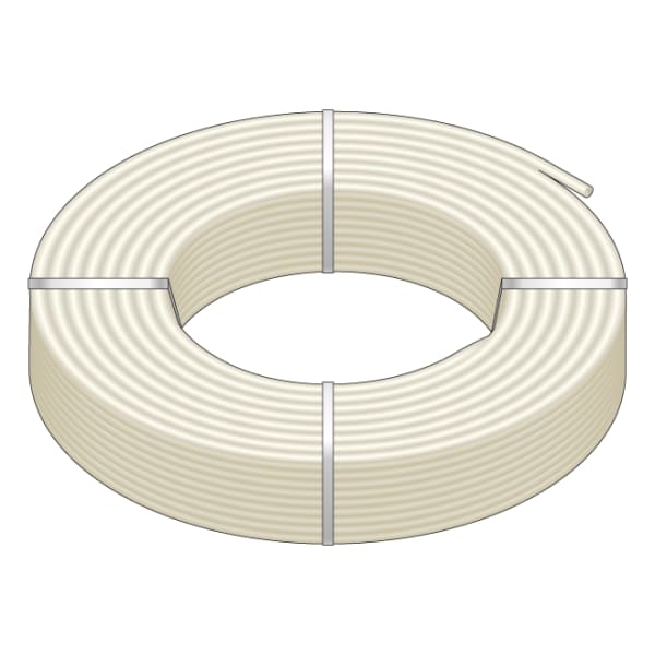 HeatLink 1/2" x 300' White O2 Barrier UV Stabilized PEX-a Tubing
