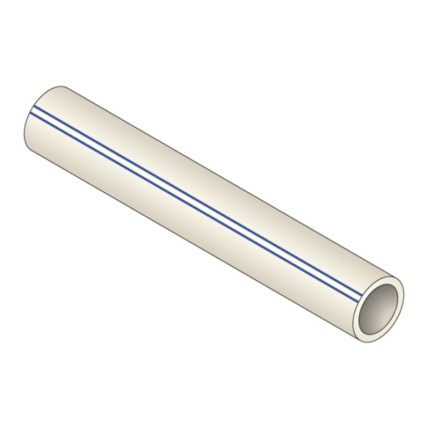 HeatLink 3/4" x 20' Blue Print on White PureLink® Plus UV Stabilized PEX-a Tubing