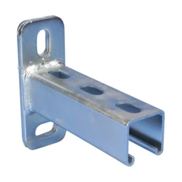 Strut Cantilever Arm Type A, Slotted, Steel, EG, 23.625" x 1.625" x 1.625" x 0.098" (600 mm x 41 mm x 41 mm x 2.5 mm)