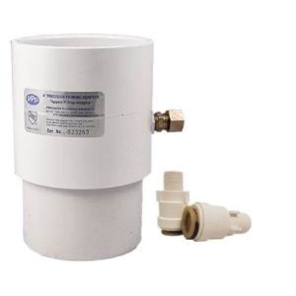 2" PVC BAP Adapter w/5/8 OD Comp Ftg